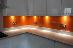 Glass Kitchen Splash Back